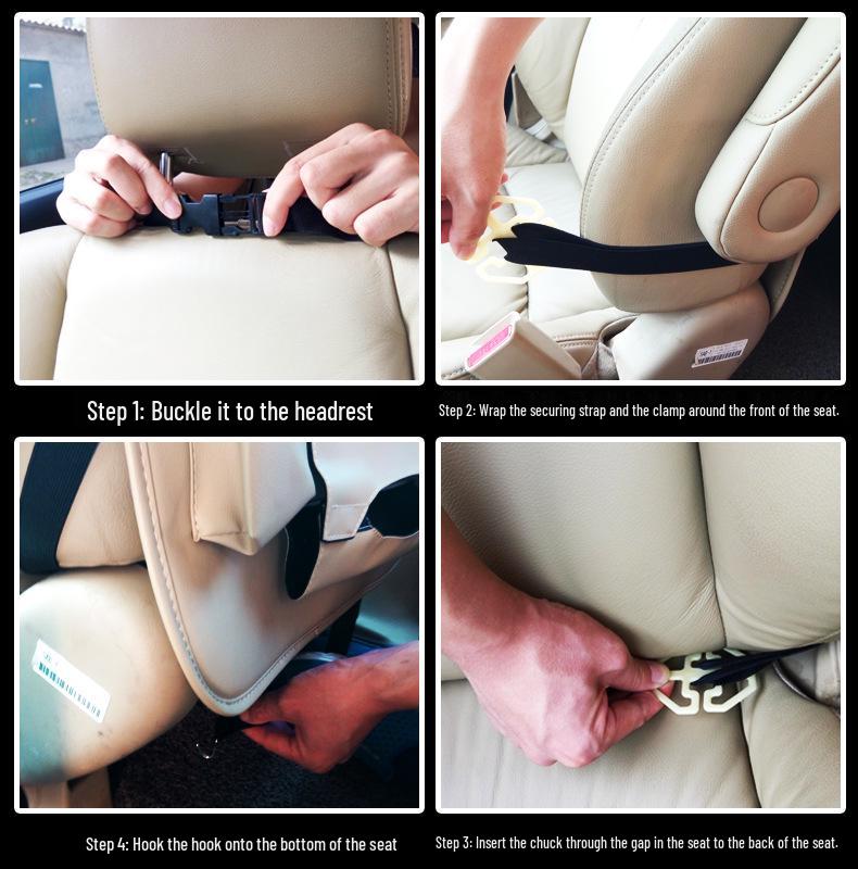 Car Seat Backrest Storage Bag - Multi-functional Hanging Organizer