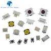 TZT 10/100PCS 3*6 3*4 4*4 Interrupteur à Bouton Poussoir Tactile Tactile SMD 2 broches 4 broches Micro-interrupteur Tactile 3x4x2 3x6x4.3 3x6x2.5 3x6x5 4x4x1.5