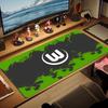 VfL Wolfsburg Mauspads Großes Gaming-Tischkissen Rutschfestes Laptop-Tablet Großes Mauspads XXL Matte Mini-PC Spielmatte Mit Verriegeltem Rand_xia