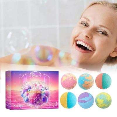 Bath Bombs For Children Adult Bathtub Bath Ball Persistent Fragrance Relieve Fatigue Stress Anxiety Relaxing Body Bath Bomb Set