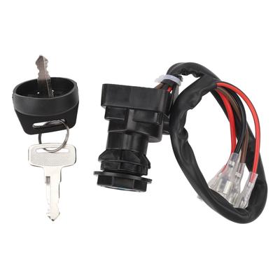 ATV Ignition Key Switch Stable Ignition Performance 4 Wire Ignition Starter Switch Replacement for