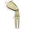 Zink Zink Zinklegierung Golfballgabel Raumschiff Divotgabel Golf Divot Werkzeug Golfballmarker Flaschenöffner
