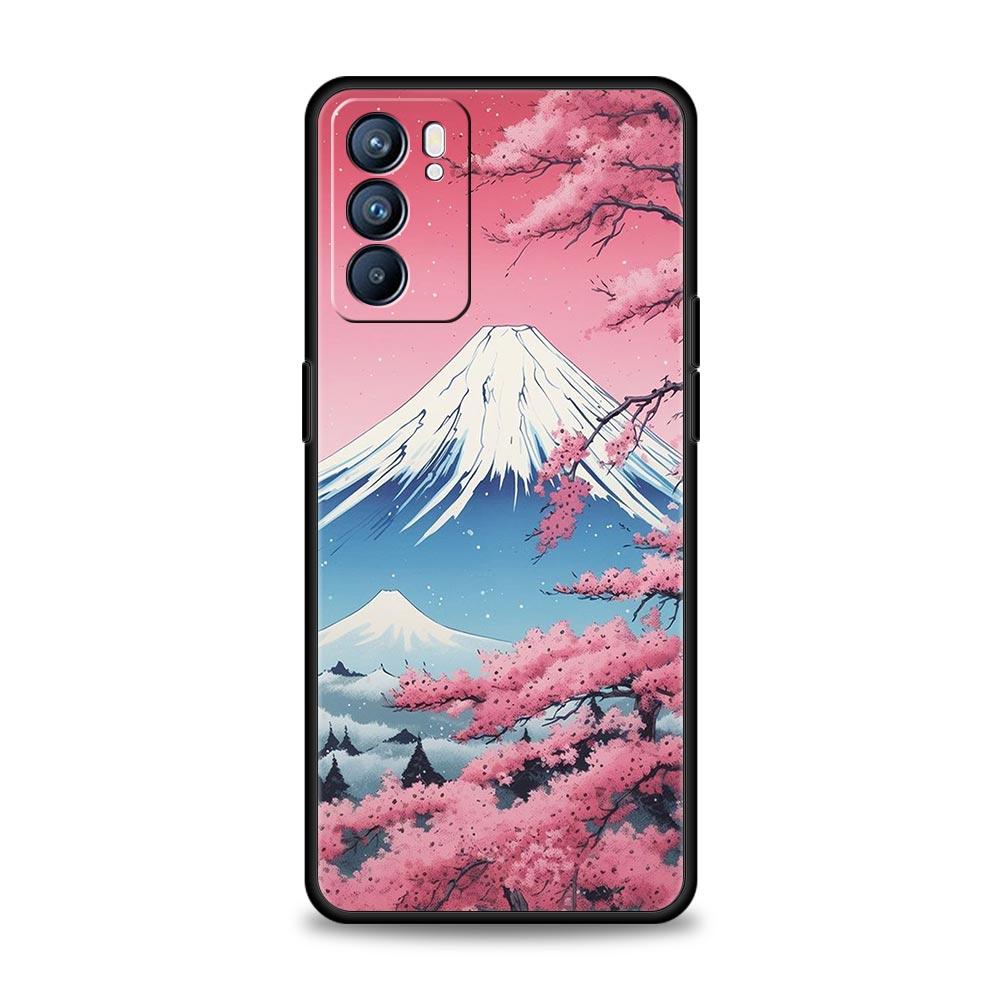Funda De Verano Sky Para Phone Case For Oppo Reno8 Reno7 Reno6 Pro A54 5G Find X6 X5 A53 A52 A9 A15 A95 A17 A16 A57 A31 Cover