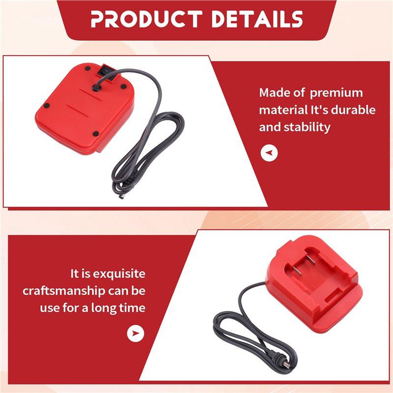 Premium-For 18V Lithium Battery For Starlink Mini Compatible Power Tool Battery Adapter DC DIY Power Cable