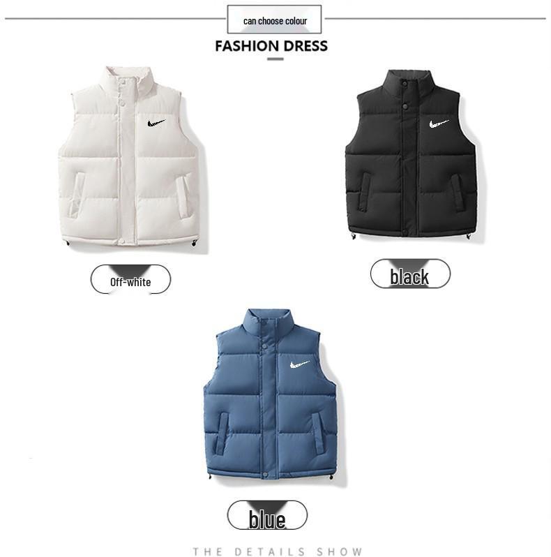 Chaleco Acolchado sin Mangas de Algodón para Hombre: Calor Invernal y Protección contra el Frío