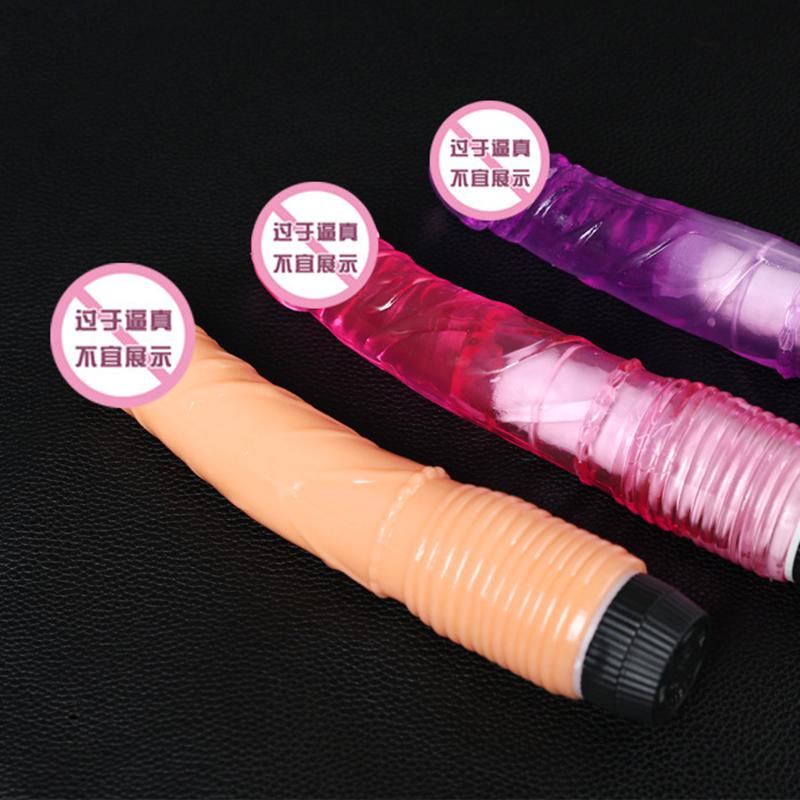 Vibratoare Dildo Realiste din Silicon Cristal Multi Viteze Penis Mare Femei Intim Masturbare Vibrator Jucării Sexuale Erotice Pentru Adulți