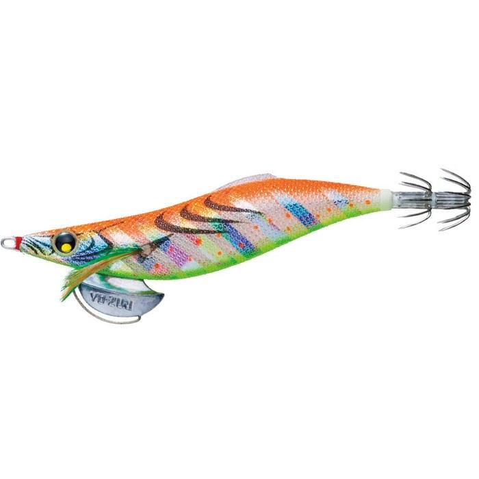 DUEL YO-ZURI Egi Aori-Q LC Slow 3.0g #3 Night Glow Marble Orange