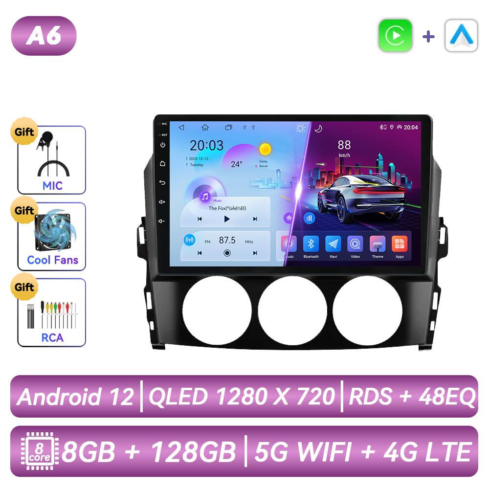 Car Radio For Mazda MX-5 MX5 2008 - 2015 Android Multimedia Video Player Navigation GPS Carplay Touch Screen Auto Stereo Intelligent Systems