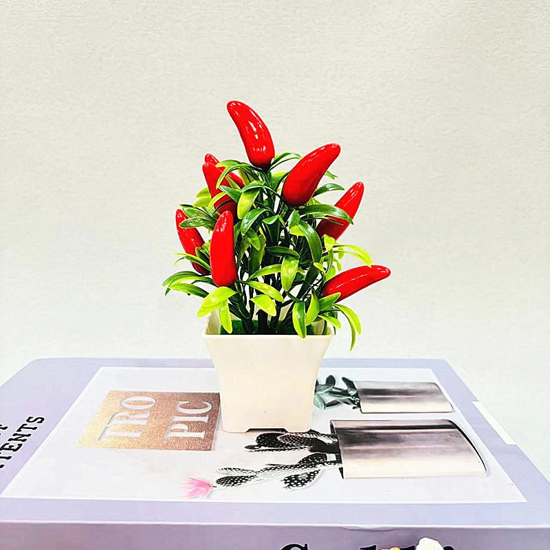 Fake Fruit Plant Pot With Plastic Craft For Home Decor And Gift Ideas