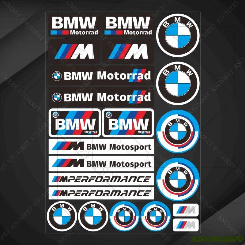 Vinylové nálepky s logem pro motocykl BMW