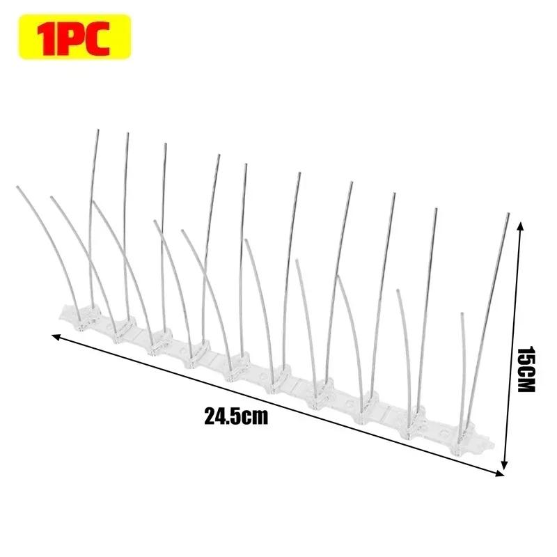 

10/1pc Bird Spikes Pigeons Repellent Outdoor Garden Anti-Bird Repeller Roof Balcony Yard Raccoon Squirrel Cat Deterrent Spike
