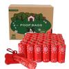 4-40 Rolls Biodegradable Pet Garbage Bag Compostable Vest Style Cat Dog Poop Trash Bags Outdoor Pets Eco-Friendly Poop Bags