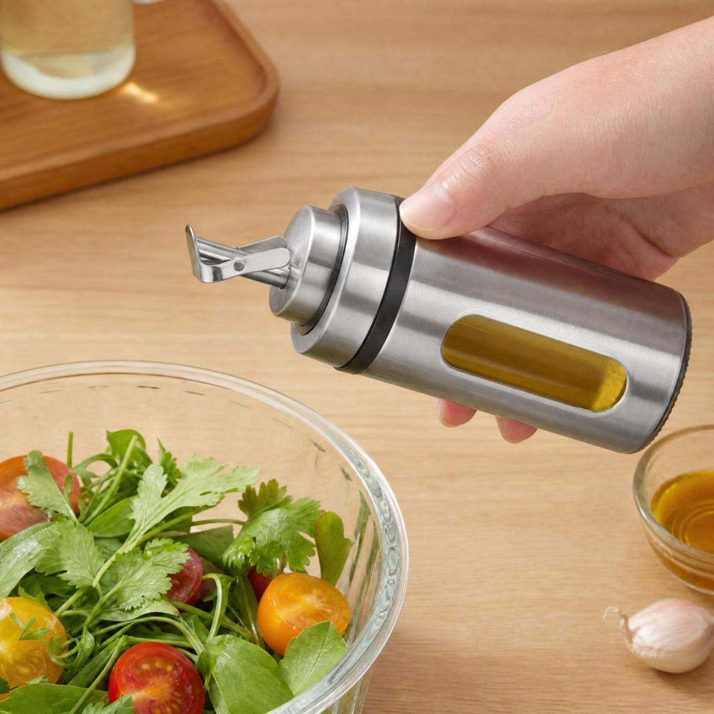 Stainless Steel Oil Dispenser Sturdy for Restaurant Crew
