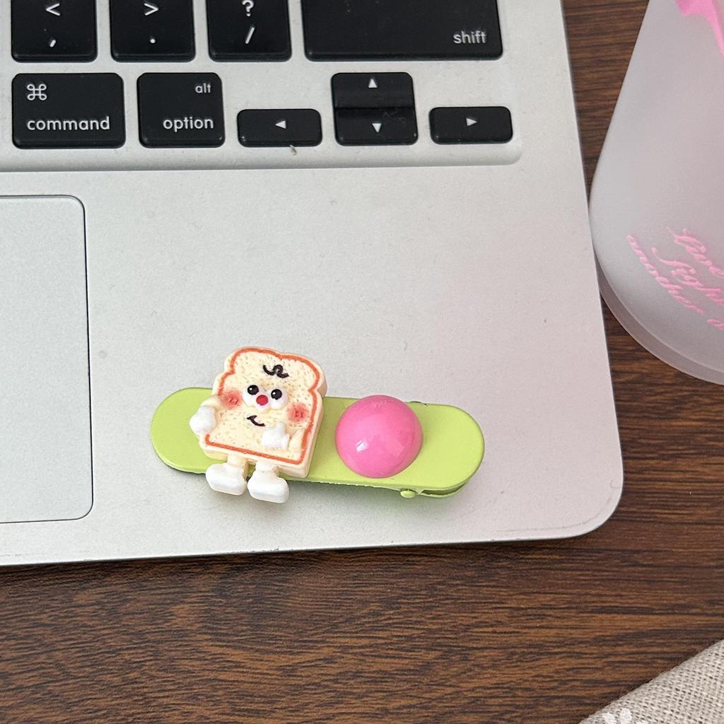 Cute Cartoon Jelly Bean Hair Clips - Fun and Sweet Accessories for Girls