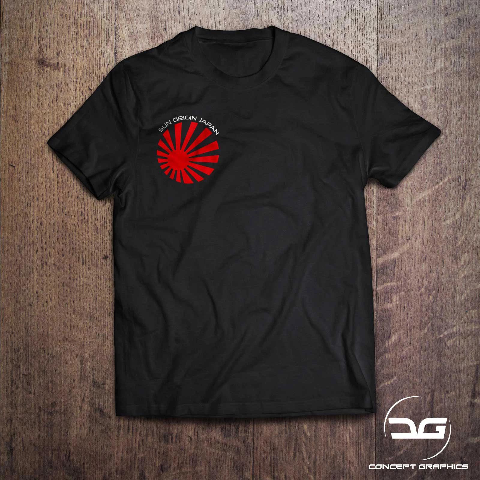 JDM Sun Origin Rising Sun Novelty Car T Shirt | Mazda | Japanese | Nissan 2XL