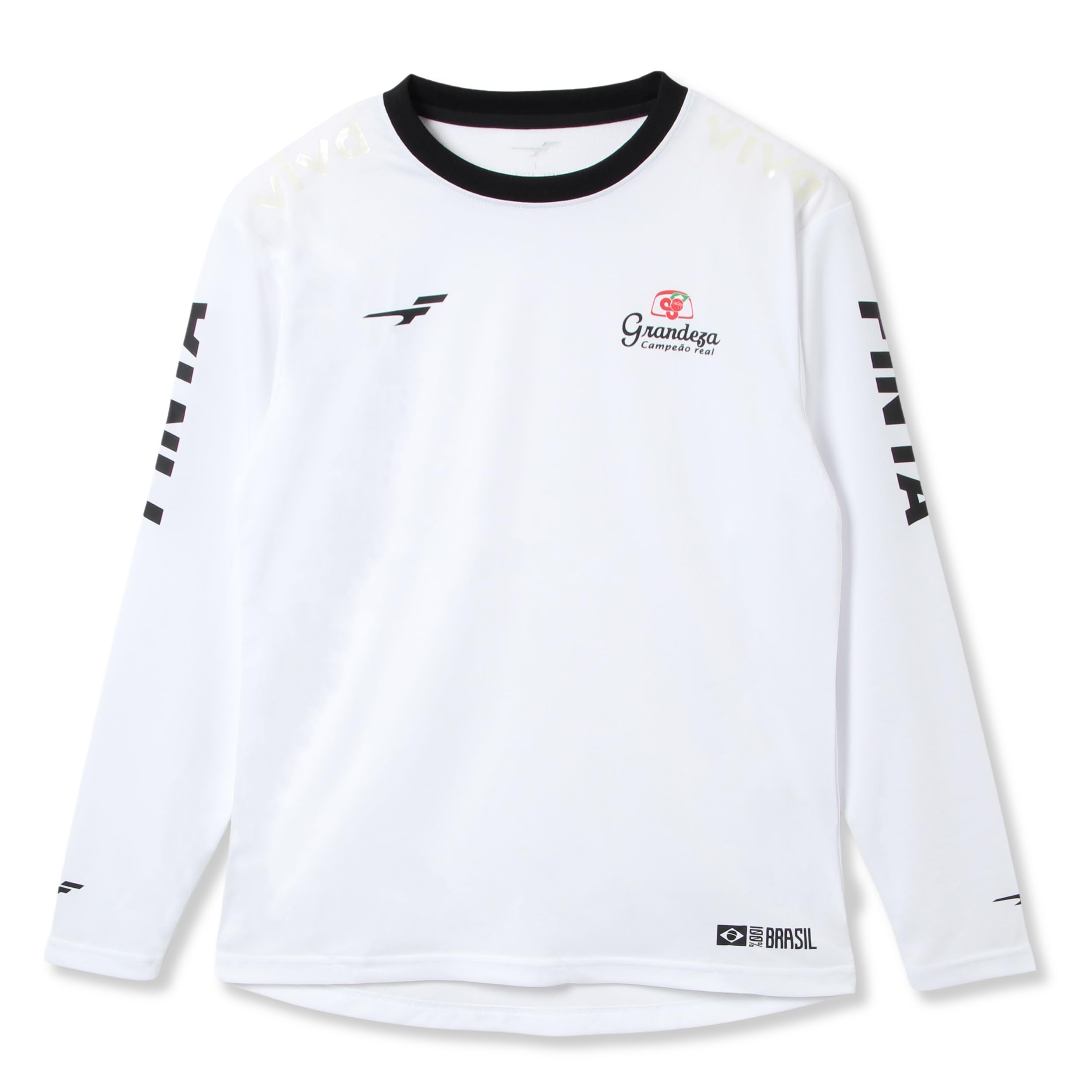 

FINTA Soccer Futsal Long Sleeve Practice Shirt FTE0003 White Size L [FINTA] Men s L/S (0100)