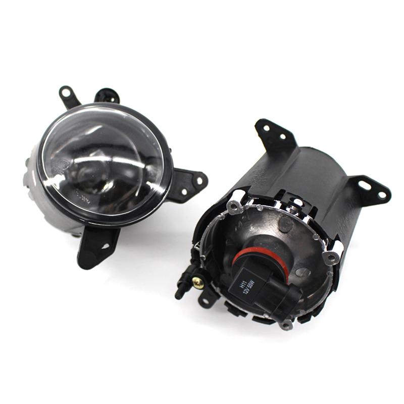 1Pair Front Bumper Fog Lamp Fog Driving Lights For Mitsubishi Lancer Lancer-Ex 2008-2012