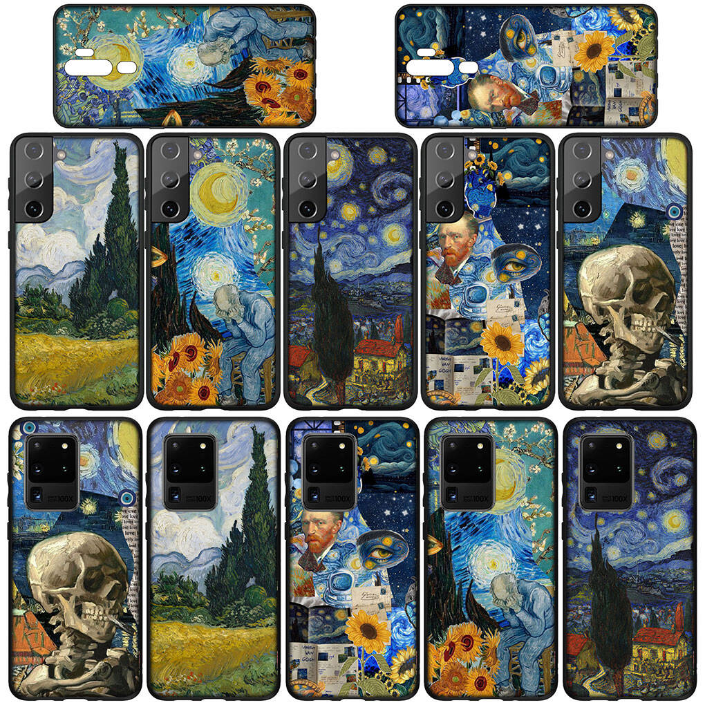 Phone Case for iPhone 17 16 15 Xiaomi Poco F8 F7 X7 X6 M8 C85 C75 C71 Redmi Note 14 13 12 11 Pro Max A4 14C 13C 15C Print Van Gogh Starry Night Cover