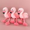 Pink Plush Firebird Toy Soft Filled Doll Keychain Backpack Pendant Decoration