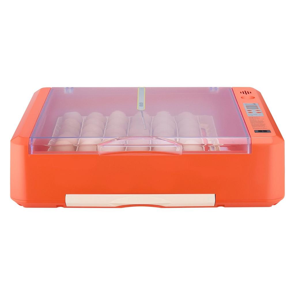 36 Egg Incubator, Automatic Egg Turner with LED Candler & Water Tray, Temperature & Humidity Control, 360° View Clear Window, Poultry Eggs Incubators