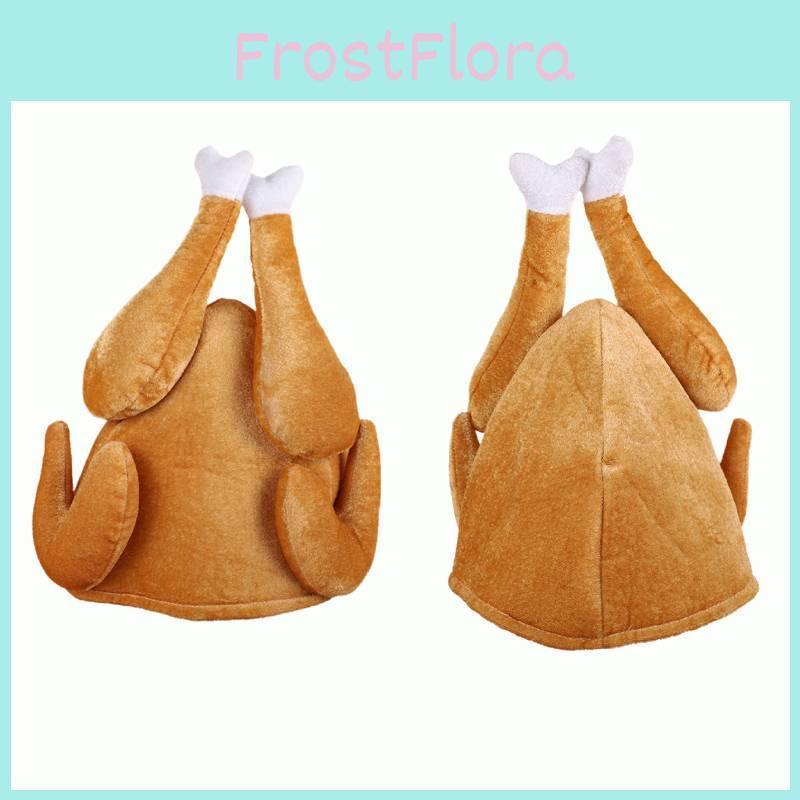 Plush Chicken Leg Cap For Adults And Kids Fun Chicken Thigh Headpiece In Stock
