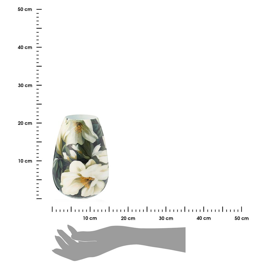 Wazon Dekoracyjny Z Nadrukiem 20 Cm