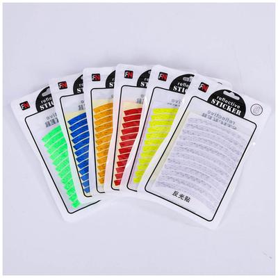 26-Inch Adult Bike Reflective Wheel Hub and Helmet Stickers with Rim Protection