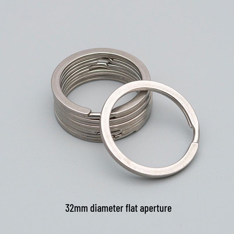 201 Stainless Steel Keychain Ring Ornament