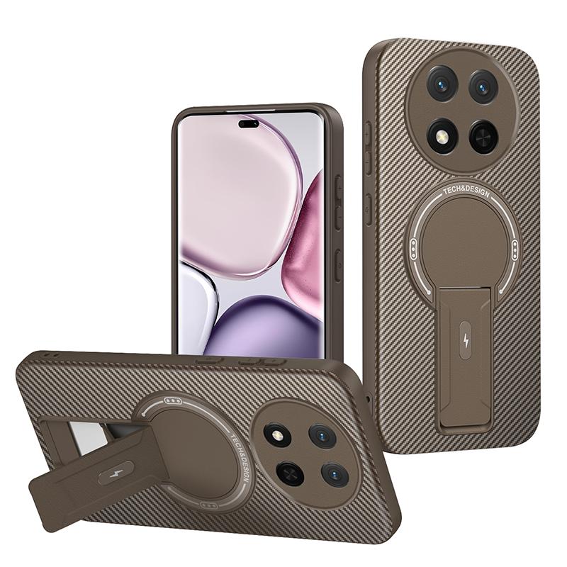 For Magic 7 Lite Ultra-Thin Folding Stand Magnetic Phone Case For Honor Magic 7 Lite Solid Color Silicone Shockproof Cover funda