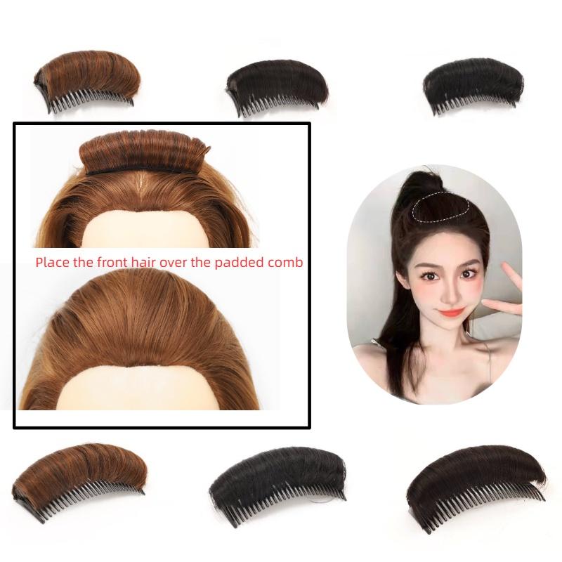 High Cranial Hair Puff Comb Instant Volume Thickness Natural Accessory Hairpiece