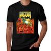 Doom Cat Speldesign Doom Parodi T-shirt Stora Storlekar Toppar Anpassade Lyxiga Designer Egen T-shirts Designer T-shirt Herr