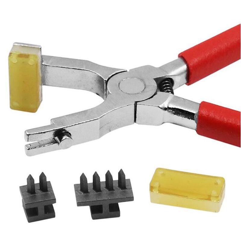 Universelles Leises Lederlochstanzer-Nähzangenwerkzeug Hand-Lederarmband Uhrenarmband Gürtel Lochwerkzeug zum Nähen von Löchern