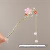 Vintage Chinese Style Hairpin for Updos - Elegant Retro Hair Stick with Tassel for Qipao