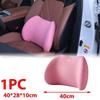 Auto Memory Foam Seat Cushion Set Pillow Support for Driving Comfort Headrest & Lumbar Car Back Neck Cushion Accessories