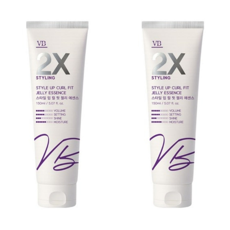 VIBAS 2X Style Up Curl Fit Jelly Hair Essence 150ml*1Pc/2Pcs