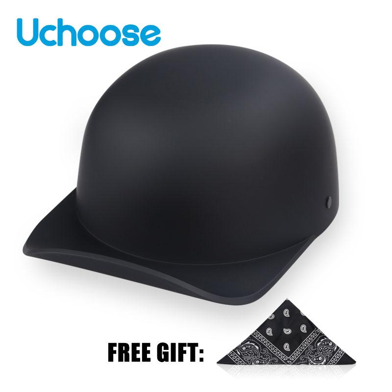 

Uchoose Innovative Baseball Cap Magical Handsome Moto Off-road Vehicle Battery Car Helmet Suitable Giving A Veil Affordable L