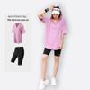 2024 Plus Size Yoga & Running Fitness Set - Tummy Control, Slim Fit