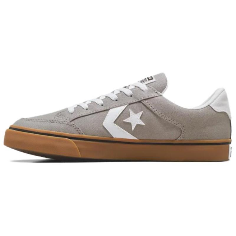 Converse Tobin Comfortable and Versatile Non-slip and Wear-resistant Low-top Board Shoes Unisex Grey