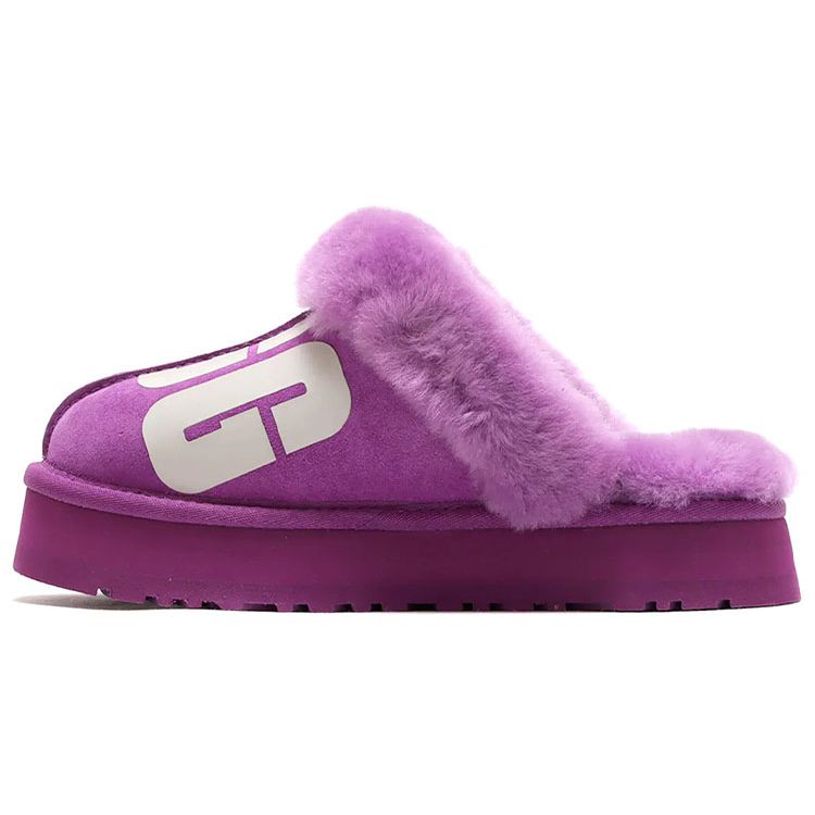 UGG Disquette Chopd Удобные теплые туфли на плоской подошве Женская обувь Фиолетовый 1129230-PLSK 38