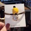 1Pcs  Head Rope Ins Hollow  Haircircle Fresh Women'S Hairtie