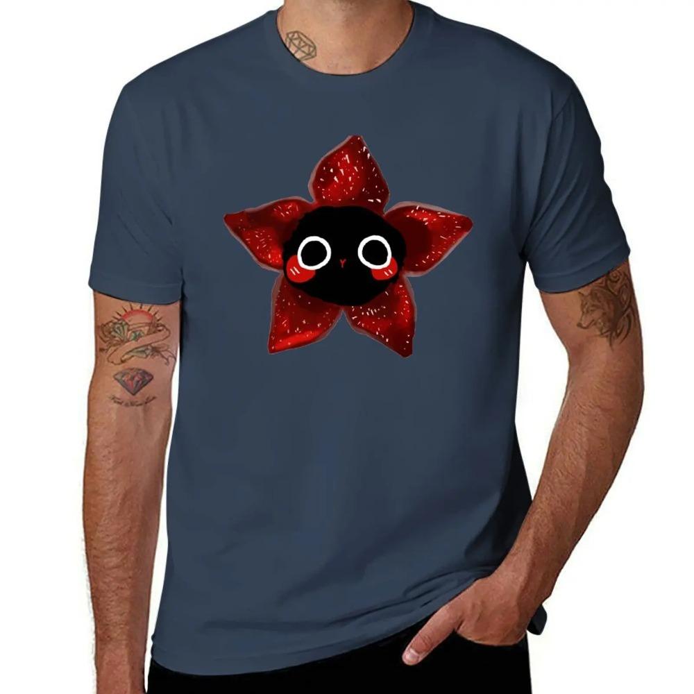 personalised shirt t pack cotton T-Shirt shirt Cat Demogorgon t XXXL тёмно-синий