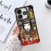 Japan T-Tokidokis Art Soft Phone Case For Xiaomi Redmi Note 14 15 Pro Plus 13 12 11S 11T 5G 10 9S 9 Plating Anti-Fall Fundas