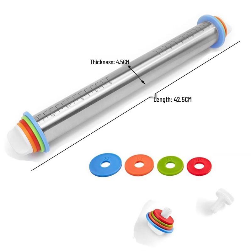 Adjustable Thickness Rolling Pin