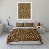 Leopard Print Bedding Set 3-Piece Bedding set (1 duvet cover, 2 pillowcases, duvet not included)