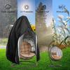 Patio Egg Chair Cover, Extra Large Double Egg Chair Cover for Outdoor Furniture, Heavy Duty Swing Hanging Egg Chair Cover Waterproof, Anti-UV,