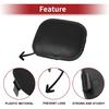 Right Front Car Tow Hook Cover Cap for Toyota Highlander 2014-2016 Bumper Tow Hook Cover No.521270E926 Black Plastic 1 Pc