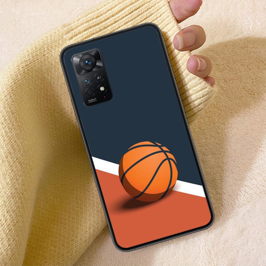 Basketball Basket Phone Case For Redmi 13C 14C Note 14 13 Pro Plus 5G Clear Capa 12 12C 10A 10C 10 9A 9C 9T 9 8 Pro Cover TPU Sh