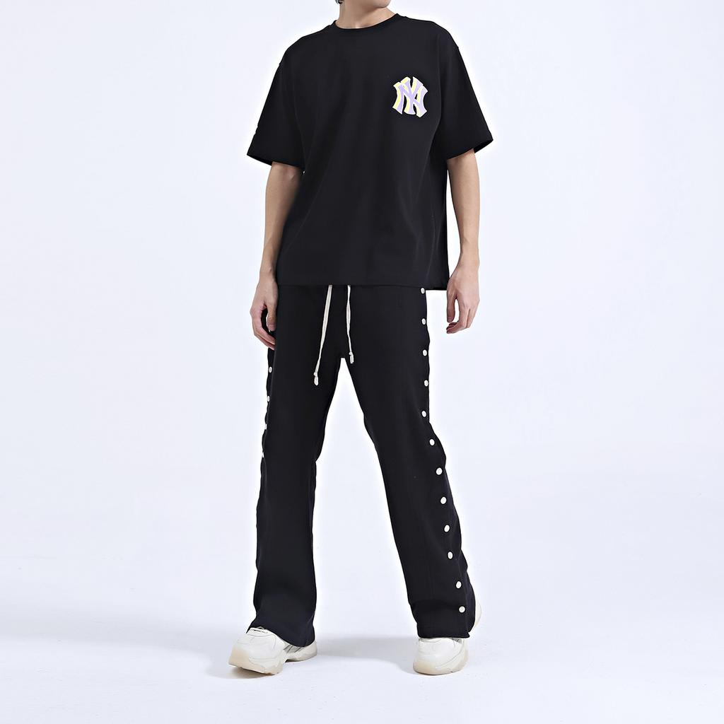 New MLB New York Yankees T Shirt Unisex Black 31TSP1131-50L