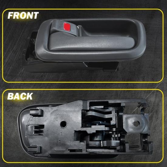 ide Door Handle & Front Bezels Driver Passenger For Tundra Toyota 2x Gray