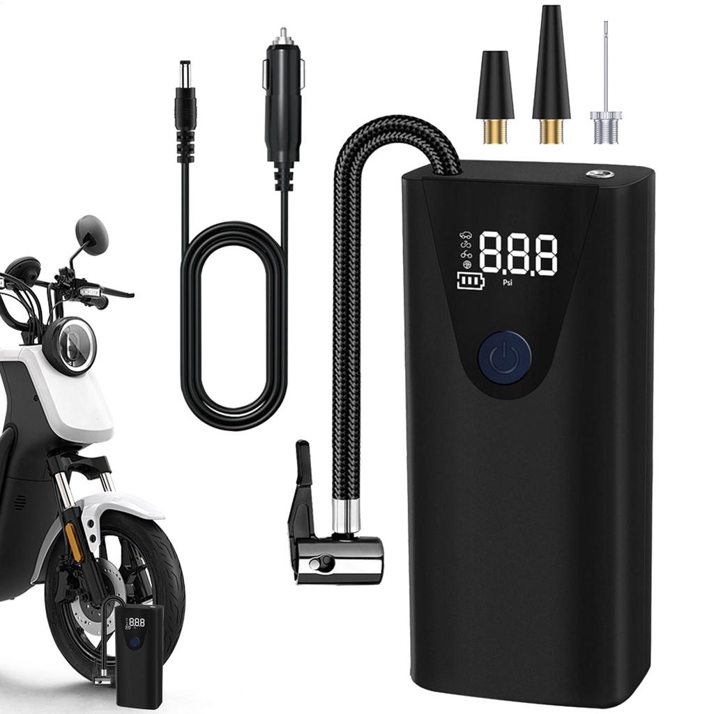 Digital Tire Inflator Portable Inflator Pump Rechargeable Air Pump Inflator Air Pump Tire Air Compressor for Home Family